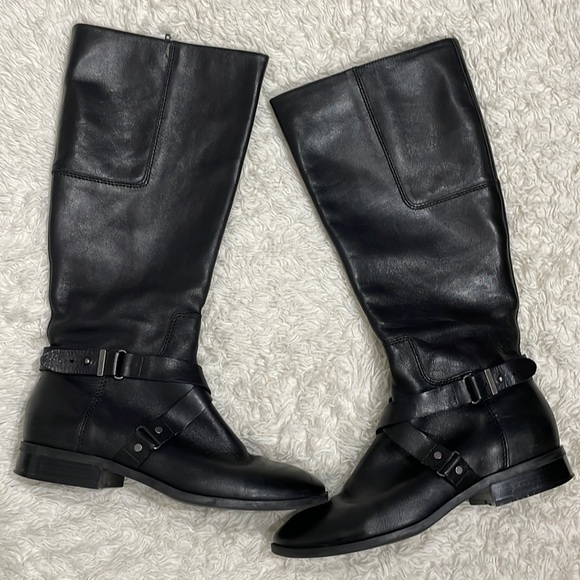 Nine West Black Low Heel Boots 